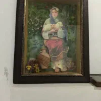 تابلو سه بعدی برجسته دخترایرانی
