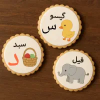 کاردستی و الفبا و گیفت مهدکودک و مدارس