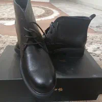 نیم بوت چرم زنانه