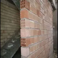 استاه دیوار چینی سیمان کاری سفید سیاه