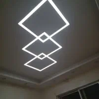 گچ کاری و لاین نوری