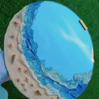 سفارش و آموزش انواع آینه دکوراتیو.نقاشی،شمع سازی ،