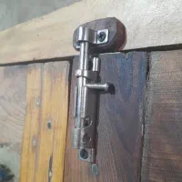 درب سنتی چوبی قدیمی|کلکسیون اشیاء عتیقه|یزد, |دیوار