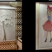 دو عدد پرده کاملا نو