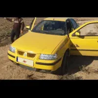تاکسی سمند مدل ۸۸  کم کار