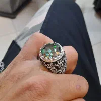 انگشتر موزونایت رکاب چهل گل