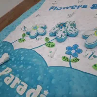 ست لحاف و تشک و قنداق نوزاد آبی پسرانه نو نو|اسباب و اثاث بچه|محمدشهر, جعفرآباد|دیوار