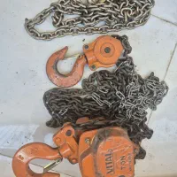 جرثقیل سقفی ۲ تن به همراه یک زنجیر ۲ تن