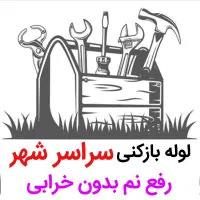 لوله بازکنی*بی اسید*رفع نمزدگی چکه بدون خرابی