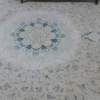 یک فرش نه متری درحدنوشسته شده|فرش|تاکستان, |دیوار