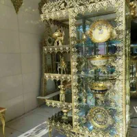 بوفه ساعت دار برند برنز سعید