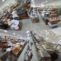 جلو مبلی فلزی آبکاری فورتیک  عسلی جلومبلی امیرحسین|مبلمان خانگی و میز عسلی|ارومیه, |دیوار