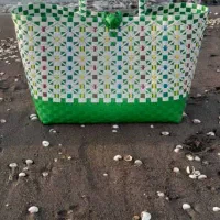 انواع سبد و زنبیل تسمه بافی حصیربافی