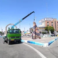 جرثقیل خاور 3 تن دکل بلند شبانه روزی