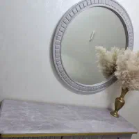 آینه کنسول درحدنو بدون هیچ خط وخش ومشکلی|بوفه، ویترین، کنسول|تربت‌حیدریه, دیزقند|دیوار