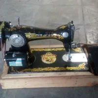 چرخ خیطی قدیمی شیر نشان برقی. کار کرد|لوازم خیاطی و بافتنی|مشگین شهر, |دیوار