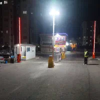 گیت راهبند پارکینگ شهرک راه بند اداره