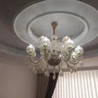 لوستر کریستال ۱۲شاخه|لوستر و چراغ آویز|فردیس, فردیس|دیوار