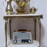 سماور و میز برنجی|صنایع دستی و سایر لوازم تزئینی|شازند, |دیوار