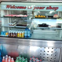 یخچال ویترینی شیرینی تر و گرمکن پیراشکی دو سینی|فروشگاه و مغازه|رودسر, |دیوار