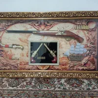 سماور زغالی و انواع تابلووزعفران|ظروف سرو و پذیرایی|کوهنانی, |دیوار