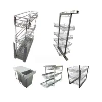 سبد سوپری و سطل زباله ریلی