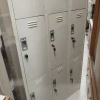 کمد فلزی ۹ در کاملا سالم در حد نونو|جاکفشی، کمد، دراور|مشکیندشت, |دیوار