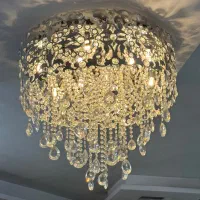 لوستر کریستال قطر ۷۰ بسیار شیک