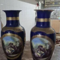 گلدان سرمه ای