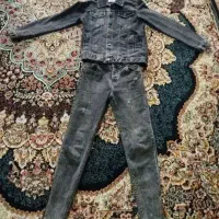 کت و شلوار زغالی