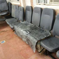 صندلی با قاپ و پایه فلزی قوطی 14 نفر