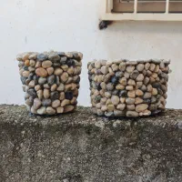 گلدون سنگی دست ساز  دونه ای ۱۰۰ تومان