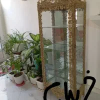 لوازم برنزی آیینه شمعدان برنجی لوستر ساعت بوفه و.|صنایع دستی و سایر لوازم تزئینی|اراک, |دیوار