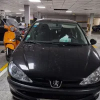 206 sd v8 مشکی ۹۱