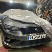 چادر ماشین ضدآب طوسی 100% چهار فصل