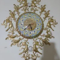 ساعت دیواری برنجی