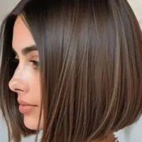نیازمند مدل  کوتاهی مو مش روشنی مو ۱۸۰ درجه
