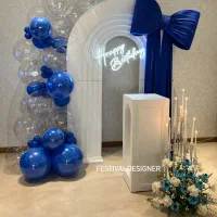 دکور تعیینجنسیت تی انتی تولدبادکنک آرایی|خدمات پذیرایی، مراسم|اصفهان, ارغوانیه|دیوار