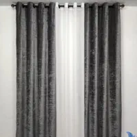 فروش عیدانه پارچه پرده ای واماده قیمت درب کارخانه