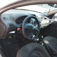 خودرو پژو 206 تیپ 2 مدل 1383 اطاق توتال فرانسه|خودرو کلاسیک|گرگان, |دیوار