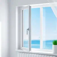 پنجره‌ دوجداره UPVC