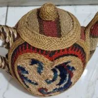 قوری تزئینی دکوری گلیمی فرش دستبافت ( نو )|کلکسیون اشیاء عتیقه|اندیشه, اندیشه فاز ۱|دیوار