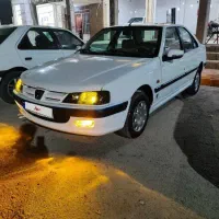 پژو پارس مدل ۱۳۹۱  سفید  داخل کرم