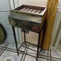 کباب پز خانگی ۶ شعله قدیمی گازی جنس مرغوب عمری