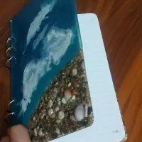 دفتر با جلد رزینی|صنایع دستی و سایر لوازم تزئینی|قم, حنیف نژاد|دیوار