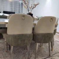 مبل و نهارخوری ست همراه با میز جلومبلی و عسلی|مبلمان خانگی و میز عسلی|سنندج, |دیوار