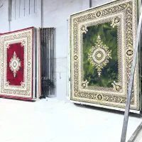 فرش را از برادران امیری /1200شانه گل سبز /لاکی ۷۵۶