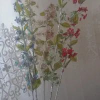 گل شیشه ای|گل مصنوعی|نقده, |دیوار