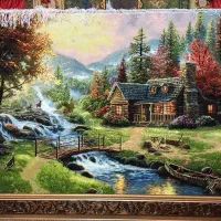 تابلو فرش مجیدی درجه یک تبریز