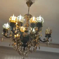 لوستر(برنج)|لوستر و چراغ آویز|قزوین, |دیوار